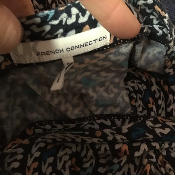 French connection stiletto navy midi dress - Picture 3 of 10